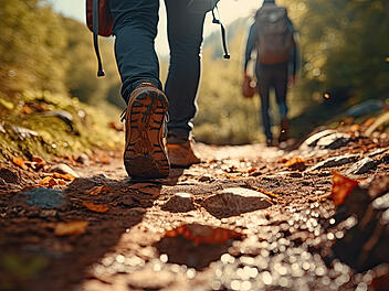 Wandern, Wandern im Herbst