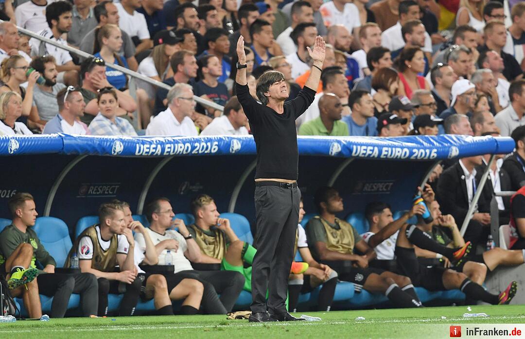 e bittere Niederlage der Deutschen