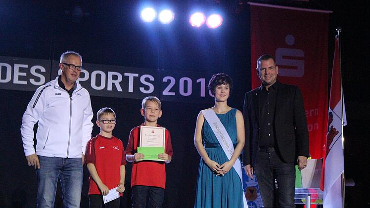 Ehrungen bei der Nacht des Sports in Bad Kissingen. Sebastian Schmitt