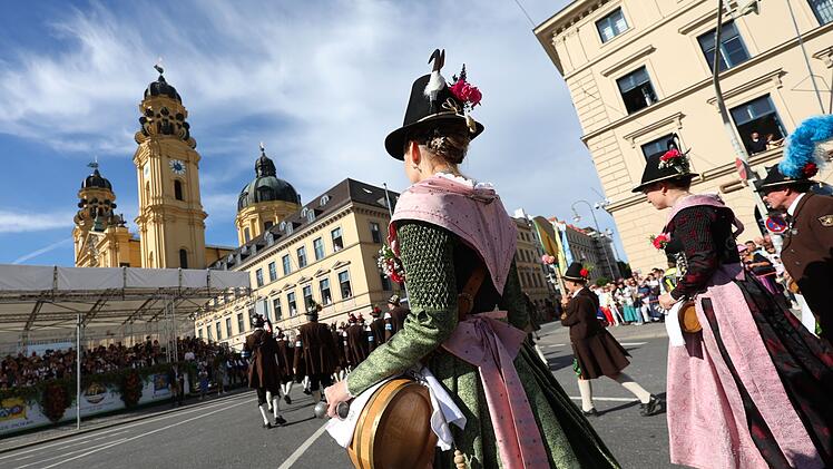 191. M&uuml;nchner Oktoberfest - Trachten- und Sch&uuml;tzenzug