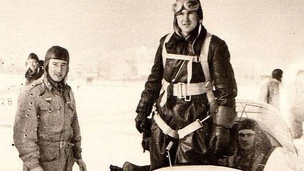 Flugpionier der Rhön: Robert Mandetzky (rechts) bildete zahlreiche Flieger aus. Foto: Familie Mandetzky