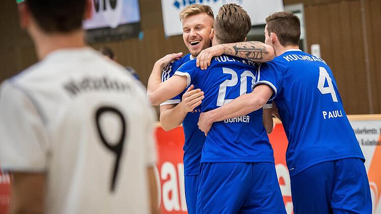 Der ATS jubelt. Foto: Alexander Muck