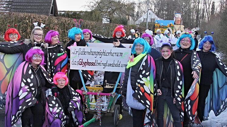 Mit Glyphosat haben sie nichts am Hut, die Frauen der Gymnastikgruppe des VfL Untermerzbach.