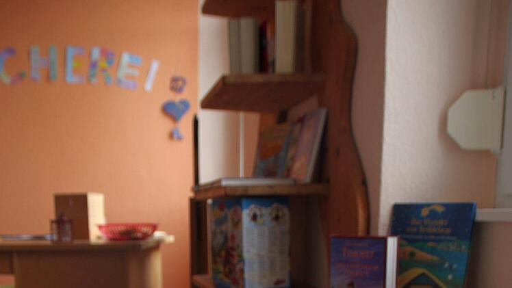Kinderbücher sind sehr nachgefragt in der Bücherei in Geroda. Foto: Julia Raab