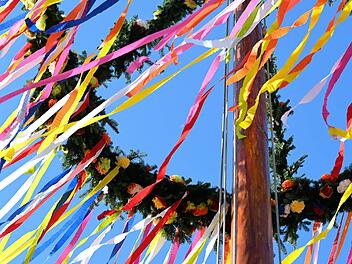 Maibaum in Rottershausen umgesägt: 13.000 Euro Schaden Maibaum in Rottershausen umgesägt: 13.000 Euro Schaden