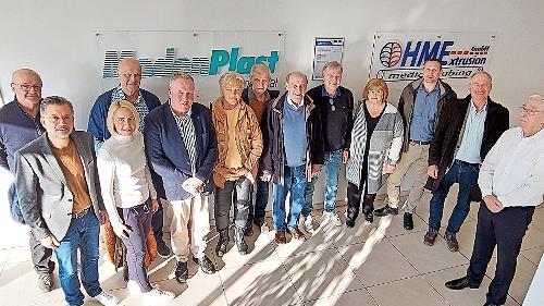 Der Besuch der HMExtrusion GmbH vermittelte Einblicke in die Standards der Medizintechnik.