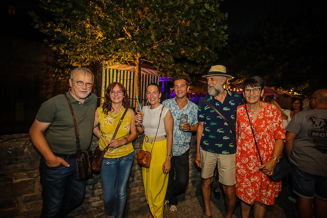 Beste Stimmung beim Stadtfest in Schweinfurt.