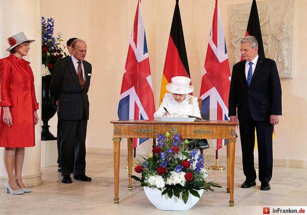 Britische Queen besucht Deutschland