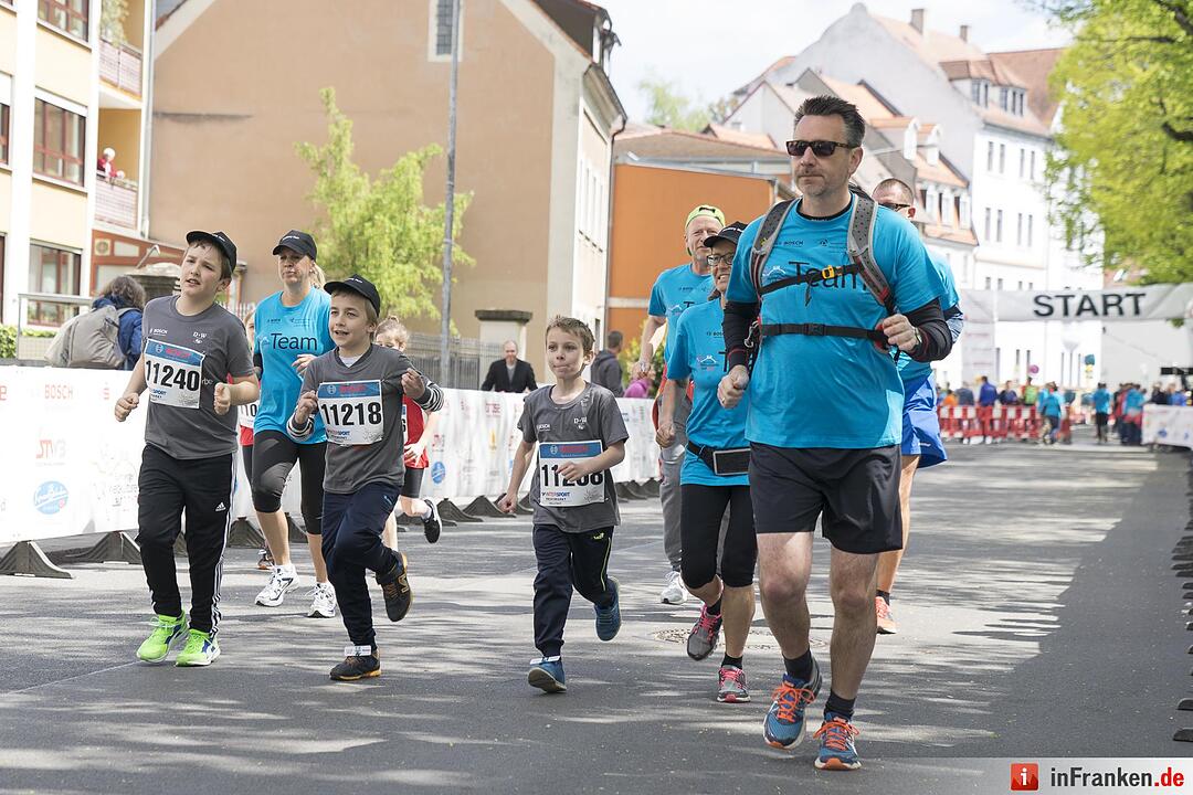 Weltkulturerbelauf 2017 in Bamberg: Der Bosch Schüler-Lauf