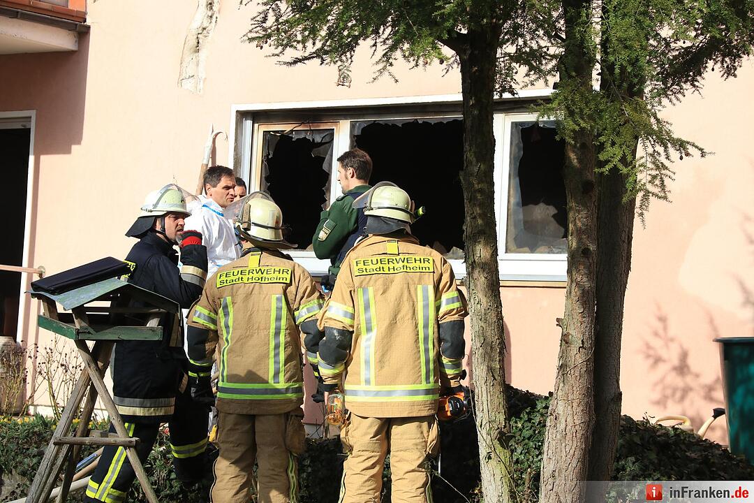 Schwerverletzter bei Brand in Hofheim