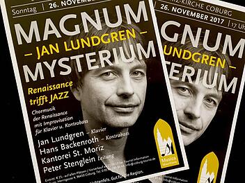 Jazz trifft Renaissancemusik bei einem Konzert am Sonntag, 26. November, in der Coburger Morizkirche.Foto: Jochen Berger