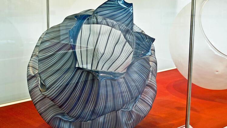 Jeremy Wintrebert (Frankreich, geb. 1980): Spirit fruit, 2012, Fadenglas, geblasen; Leihgabe Oberfrankenstiftung // Foto: Jochen Berger