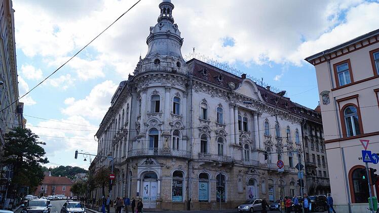 Das Hotel Continental in Klausenburg k&ouml;nnte als Vorbild f&uuml;r einen Handlungsort aus Bram Stokers Dracula gedient haben.