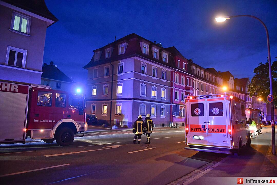 Brand in Bamberg-Ost