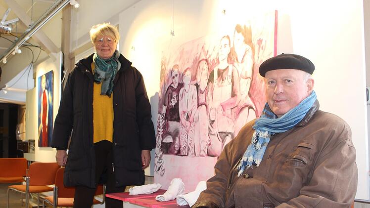 Cornelia Borowski und Hans Dietrich Unger vom Verein Kunsthaus planen vorerst nichts mehr.  Foto: Archiv Julia Raab