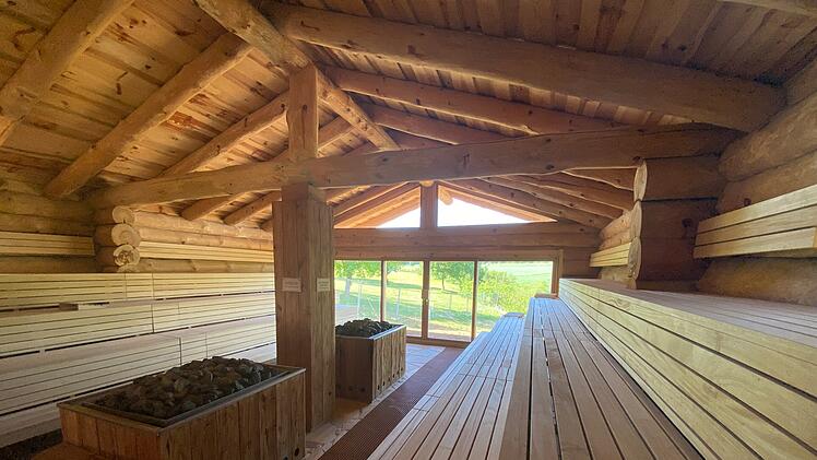 ThermeNatur Bad Rodach Panorama Sauna Georgenblick