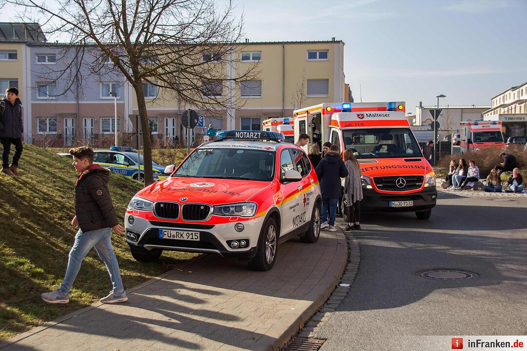 Reizgas in Zirndorfer Realschule