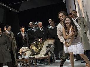 Das Opernensemble des Theaters Hof und die Hofer Symphoniker unter Leitung ihres Generalmusikdirektores gastieren am 31. Oktober, 19.30 Uhr, mit Giuseppe Verdis "Rigoletto" im Rahmen des 34. Theaterrings  der Stadt Bad Kissingen im Kurtheater. Foto:  H. Dietz Fotografie