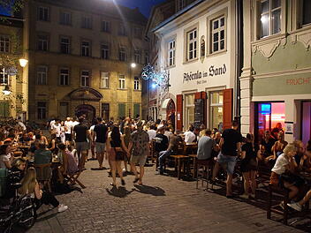 Sandstraße am Freitag