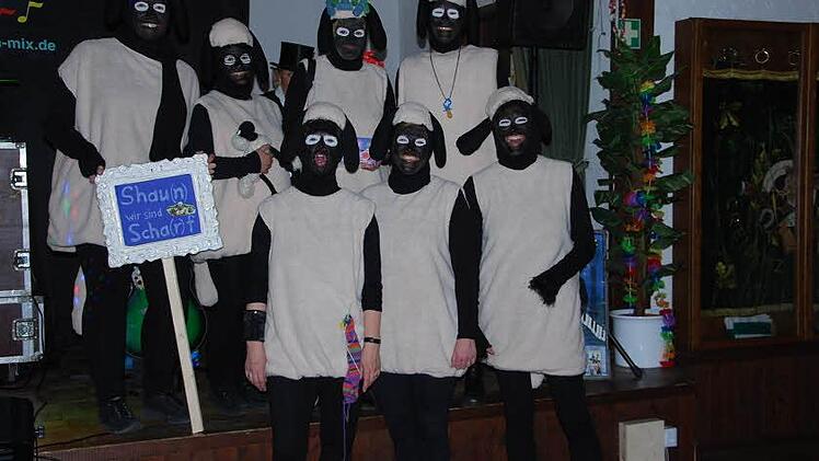 Die Schafherde aus Neuses Foto: privat