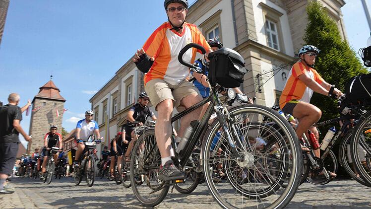 BR Radltour 2015 in Höchstadt Foto: Ronald Rinklef