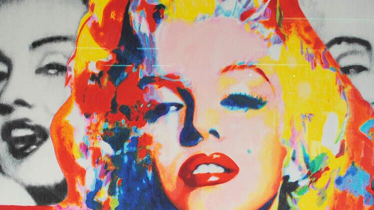 James F. Gills Leidenschaft gilt nach wie vor der Ikone Marilyn Monroe.  Fotos: Carolin Herrmann