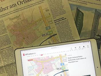 Die Frage der Mediennutzung spielt bei der Umfrage ebenfalls eine wichtige Rolle, Tageszeitung oder Tablet lautet an dieser Stelle die Frage.  Fotos: Busch(2)/privat(1)