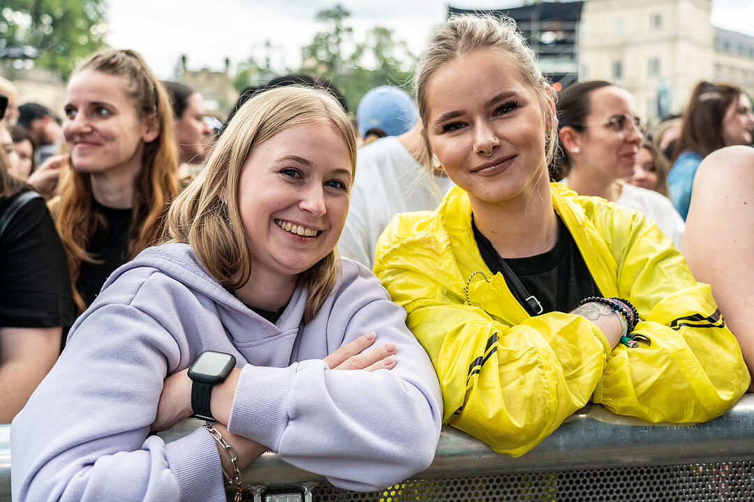 Hammer Konzert! An die 10.000 Kontra K Fans kamen nach Coburg.