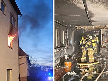 Mitwitz: Industriegebäude in Flammen - mehrere Feuerwehren im Einsatz Mitwitz: Industriegebäude in Flammen - mehrere Feuerwehren im Einsatz