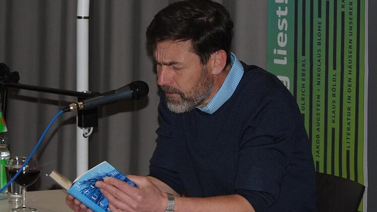 Peter Stamm zu Gast bei "Coburg liest".  Foto: Carolin Herrmann