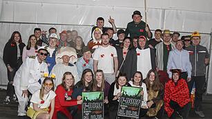 Super Stimmung beim Meeder Zeltfasching 2025!