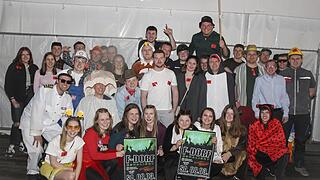 Super Stimmung beim Meeder Zeltfasching 2025!