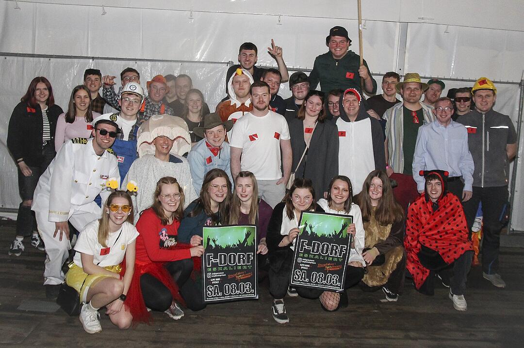 Super Stimmung beim Meeder Zeltfasching 2025!