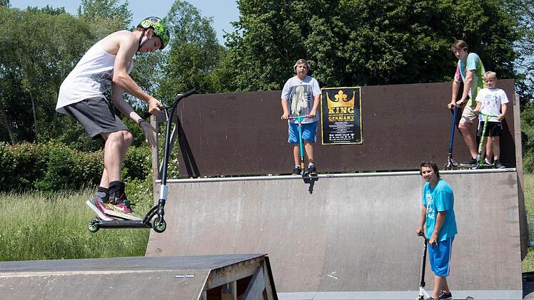Ein voller Erfolg war der erste Skate- und Scooter-Contest auf der Skateranlage in Redwitz.
