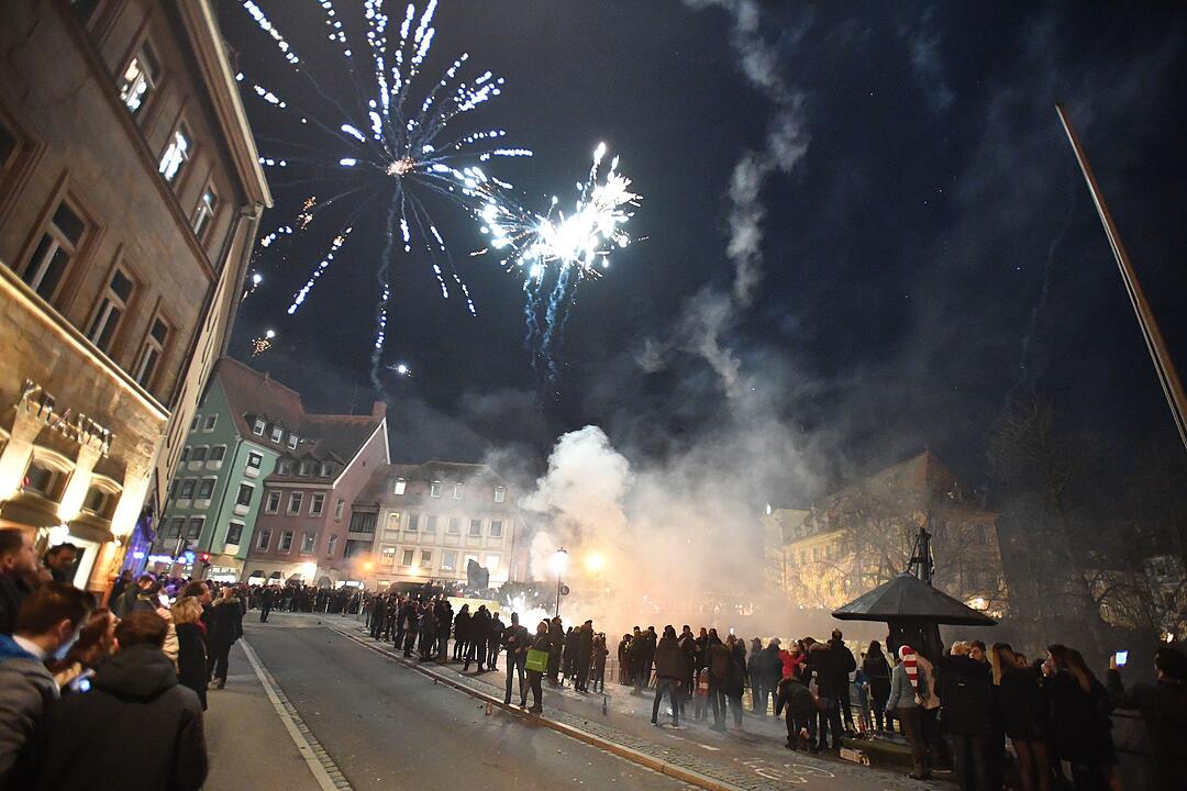 Silvester: Bamberg begrüßt 2018