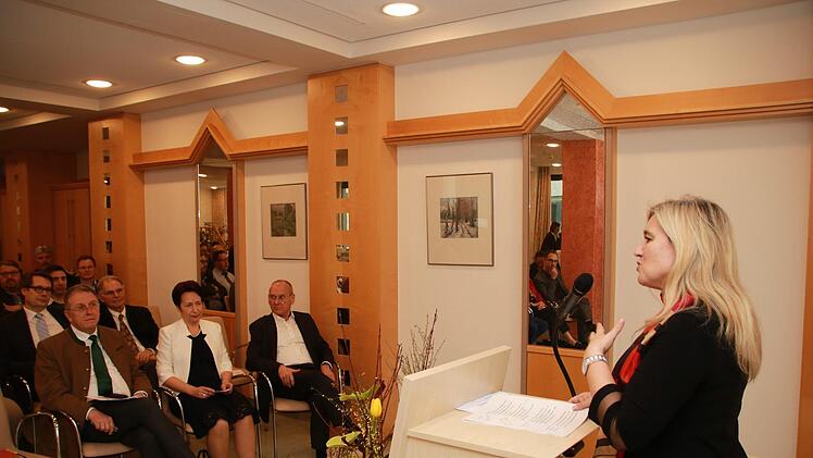 Einweihung des Neubaus Süd am Klinikum Kulmbach mit Gesundheitsministerin Melanie Huml. Foto: Jürgen Gärtner