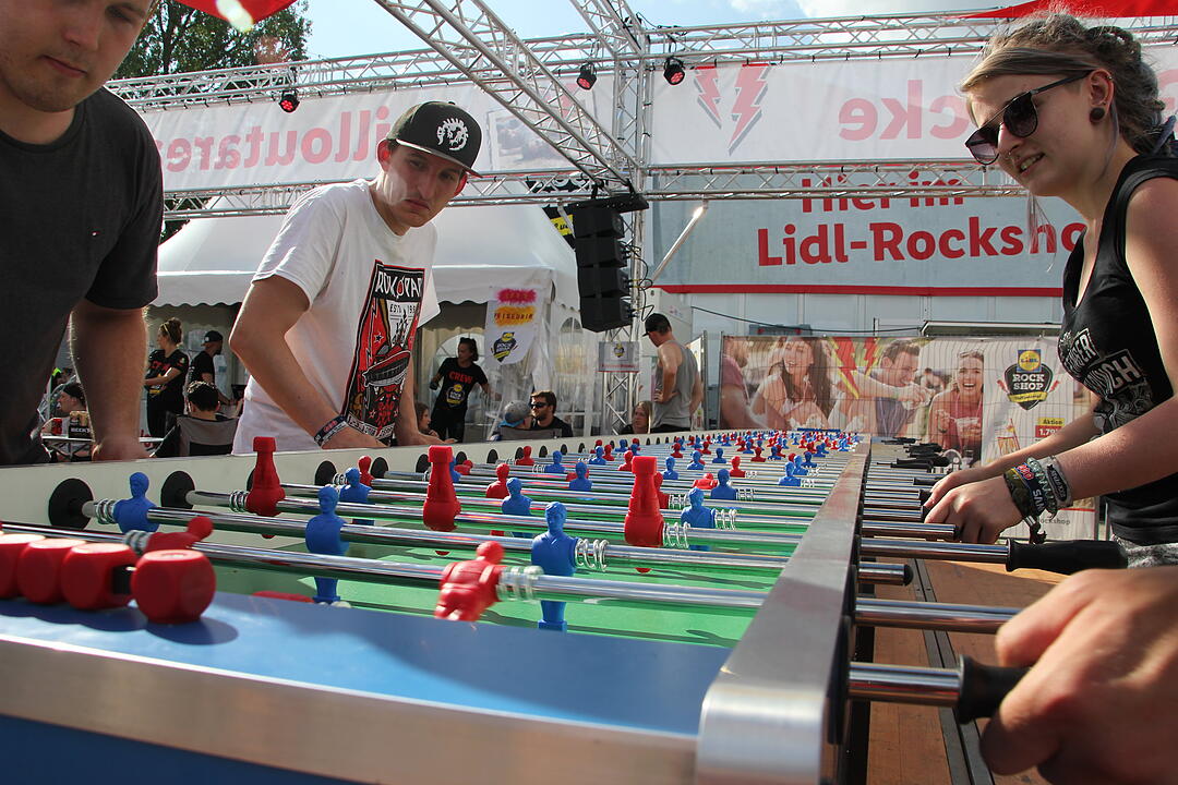 Stimmung! Bei Rock im Park kein Problem!