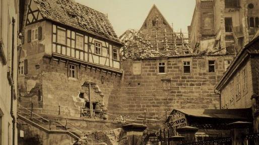 Zerstörungen gab es auch am Bamberger Tor.Repro: Gerd Fleischmann