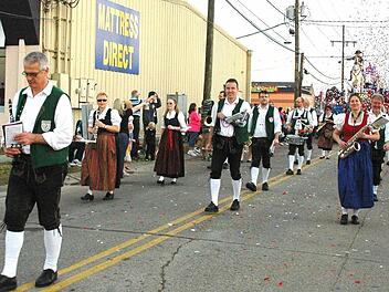 Mardi Gras in New Orleans: Musiker aus Höchstadt waren dabei.  Foto: privat