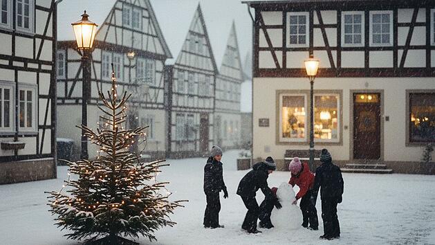 Wei&szlig;e Weihnachten 2025 - so stehen die Chancen laut 100-j&auml;hrigem Kalender