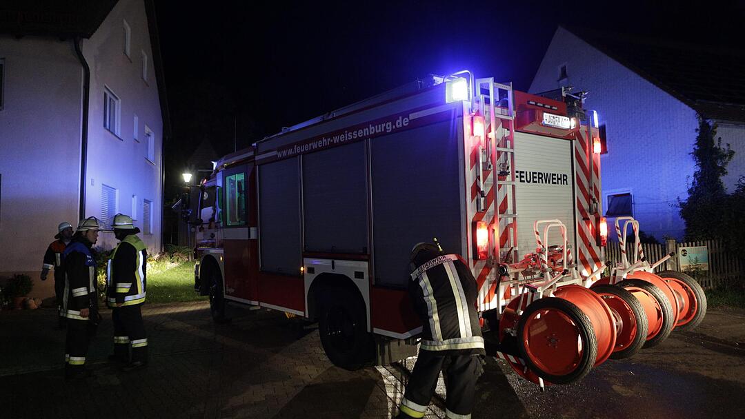 Scheunenbrand in Indernbuch
