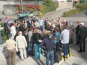 Beim Indizienprozess gab es ein Treffen des Gerichtes an der Erlanger Tiefgarage. Foto: Michael Busch