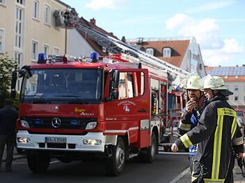 Ein kleiner Brand in einem Keller in der Adam-Krafft-Straße in Bamberg hat am Donnerstag einen Polizei- und Feuerwehreinsatz ausgelöst. Foto: News5 / Herse