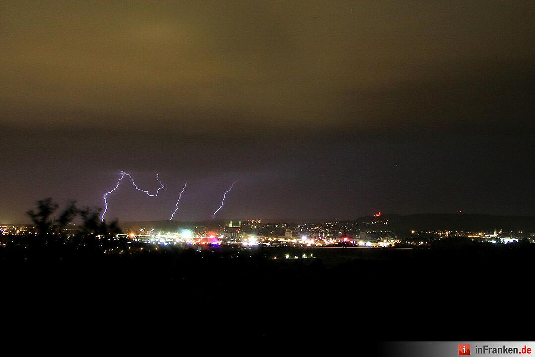 Unwetter über Franken II