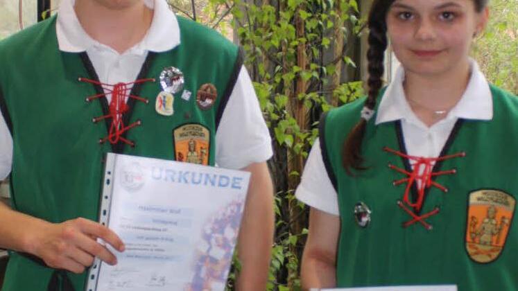 D2 Prüflinge: Maximilian Wolf, Anja Dziewior