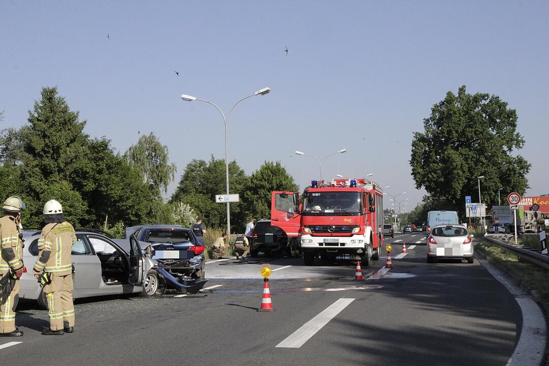 Schwerer Auffahrunfall in Bamberg