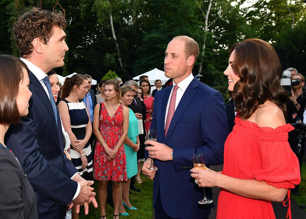 Prinz William und Herzogin Catherine besuchen Berlin