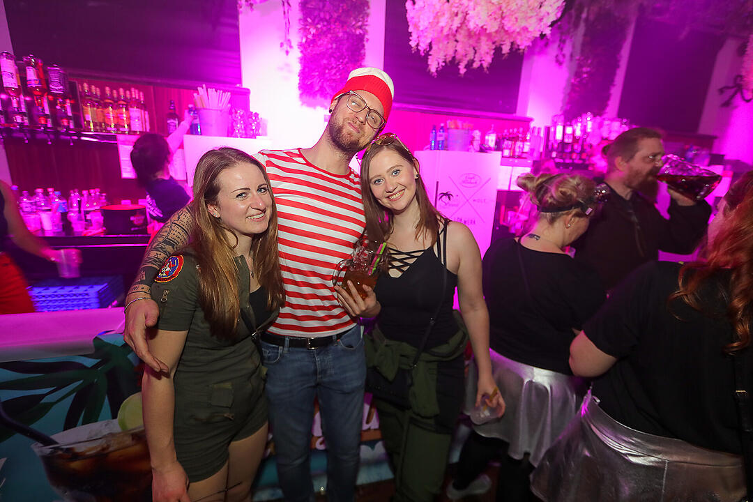 Beste Partystimmung in der Stadthalle