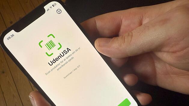 D&auml;nische Protest-App "UdenUSA"