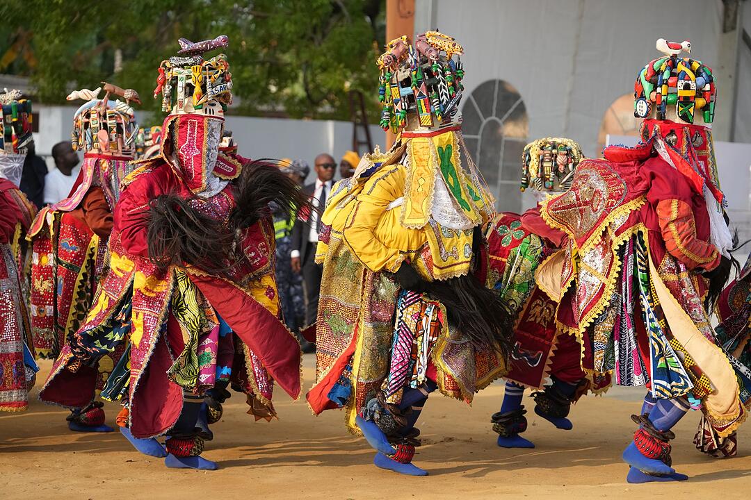 Maskenfestival in Benin